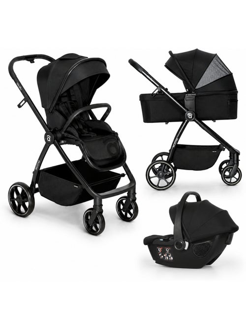 Poussette combinée trio 3 en 1 Rodas Asalvo - Kiabi Poussette combinée trio 3 en 1 Rodas Asalvo - Kiabi