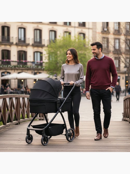 Poussette combinée trio 3 en 1 Rodas Asalvo - Kiabi Poussette combinée trio 3 en 1 Rodas Asalvo - Kiabi