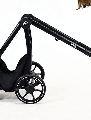 Poussette combinée trio 3 en 1 siège auto 0+ IRIS – nacelle - Rodas