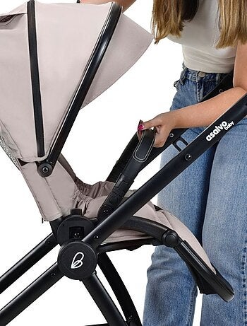Poussette combinée trio 3 en 1 siège auto 0+ IRIS – nacelle - Rodas