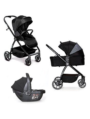 Poussette combinée trio 3 en 1 siège auto 0+ IRIS – nacelle - Rodas