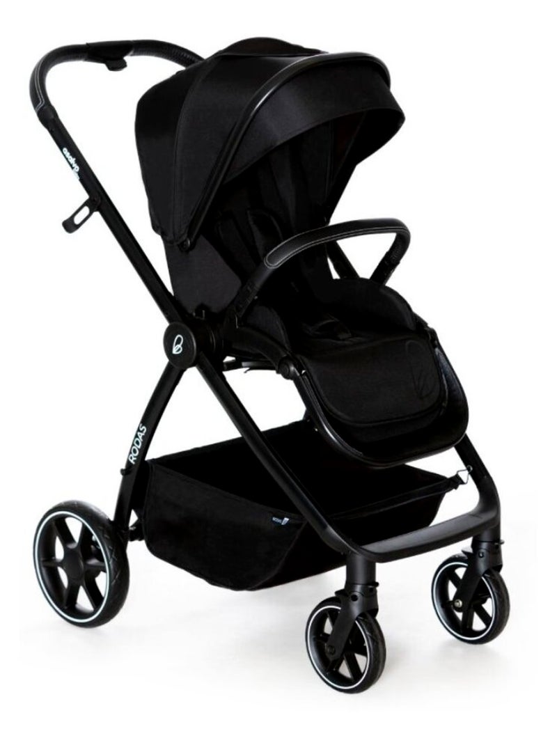 Poussette combinée trio 3 en 1 siège auto 0+ IRIS – nacelle - Rodas Noir - Kiabi