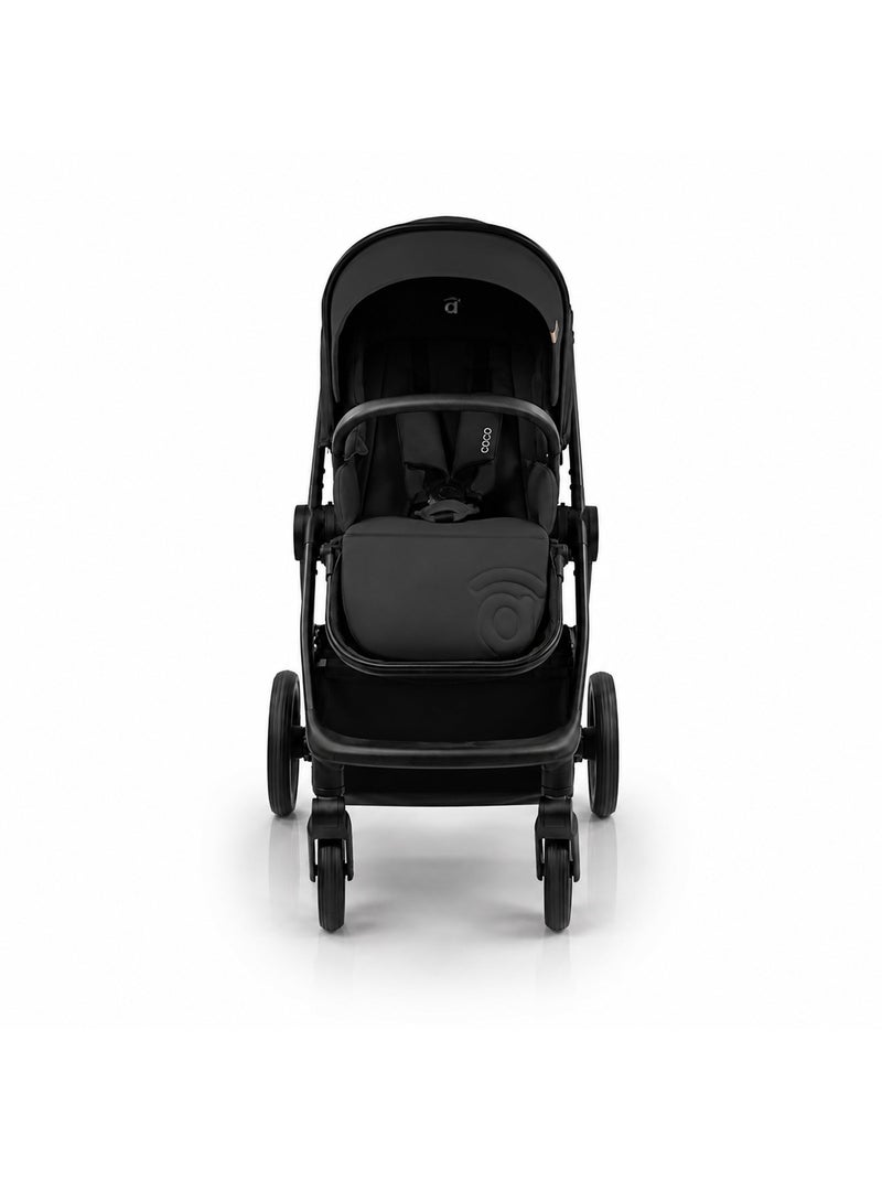 Poussette combinée trio Coco Asalvo Noir - Kiabi