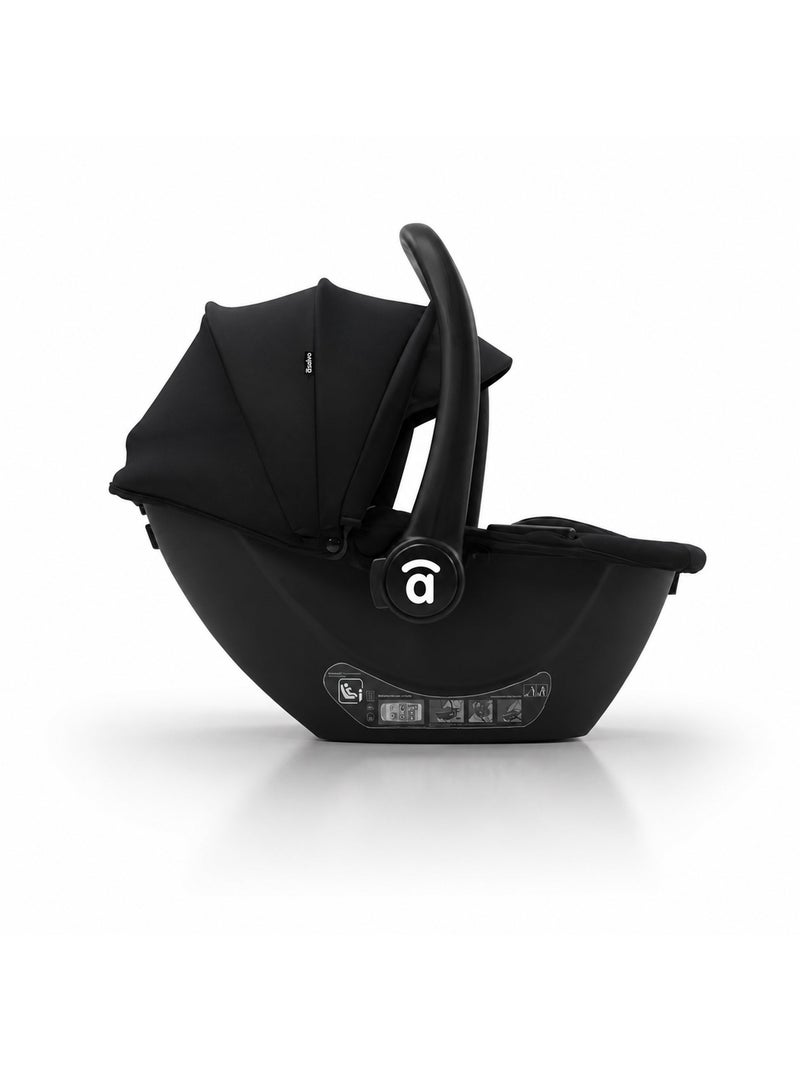 Poussette combinée trio Coco Asalvo Noir - Kiabi