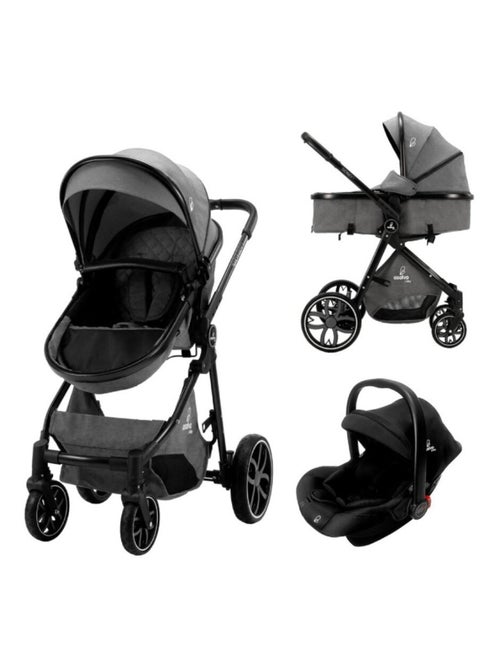 Poussette combinée trio Sidney 2 - Kiabi