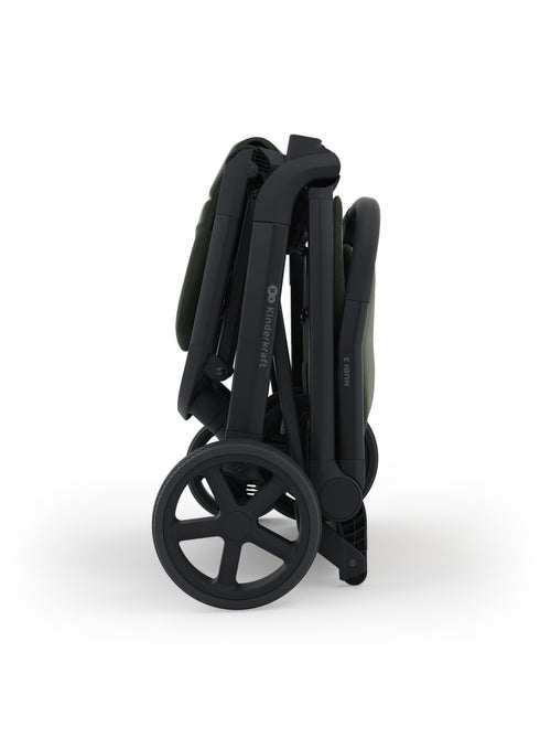 Poussette compacte autofolding avec grandes roues et suspension - Kiabi