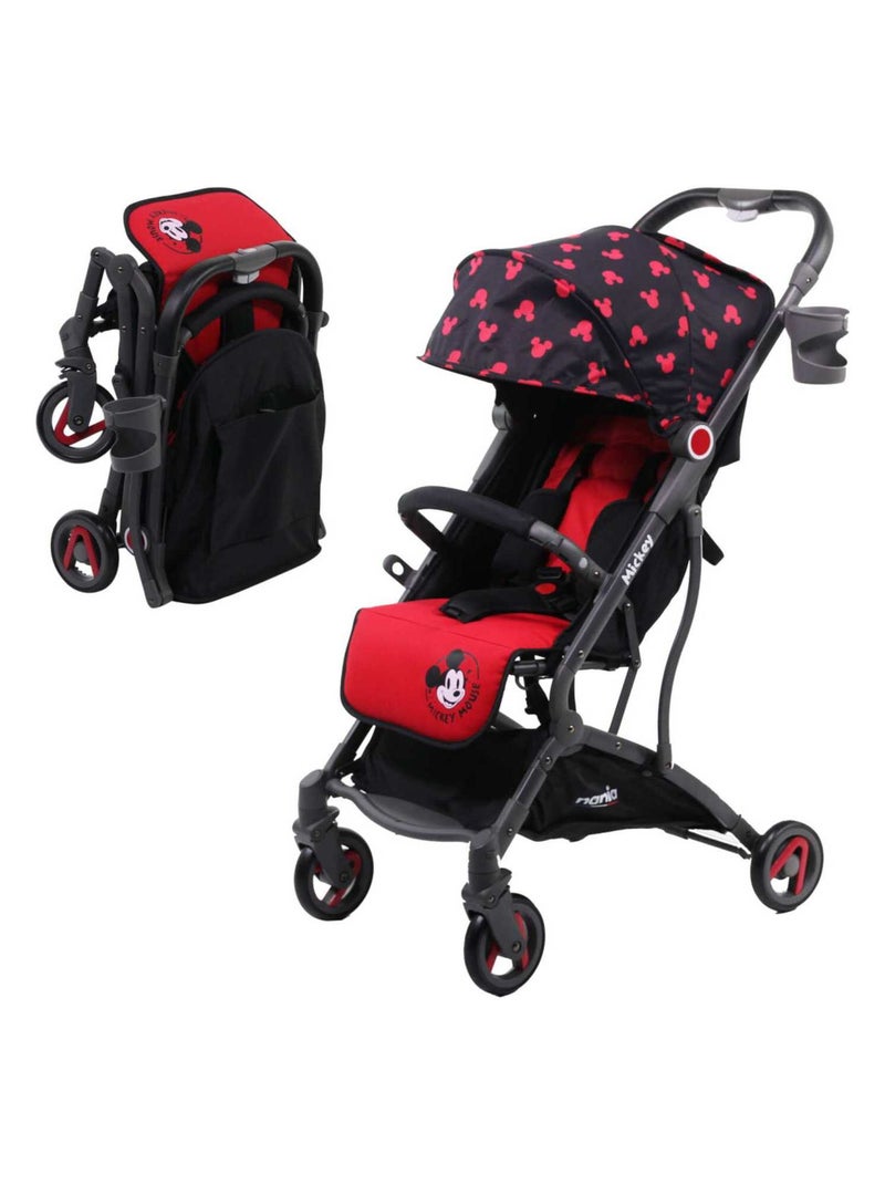 Poussette Compacte Cassy -  Mickey Rouge - Kiabi