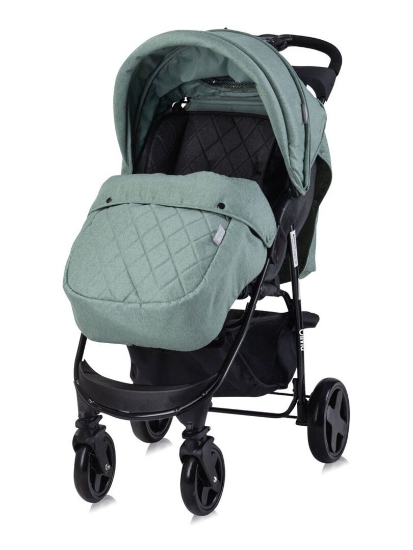 Chaise haute réglable et pliable pour bébé - DOMICILE - Avec ceinture de  sécurité - Vert
