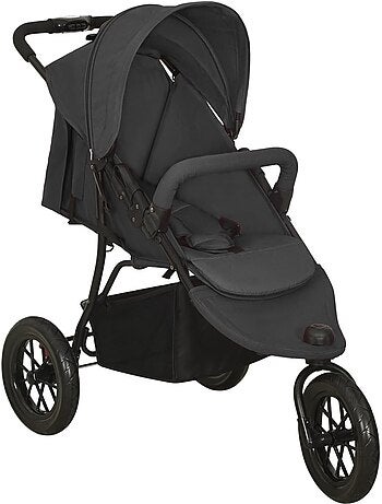 Poussette compacte en acier à pliage une main - vidaxl