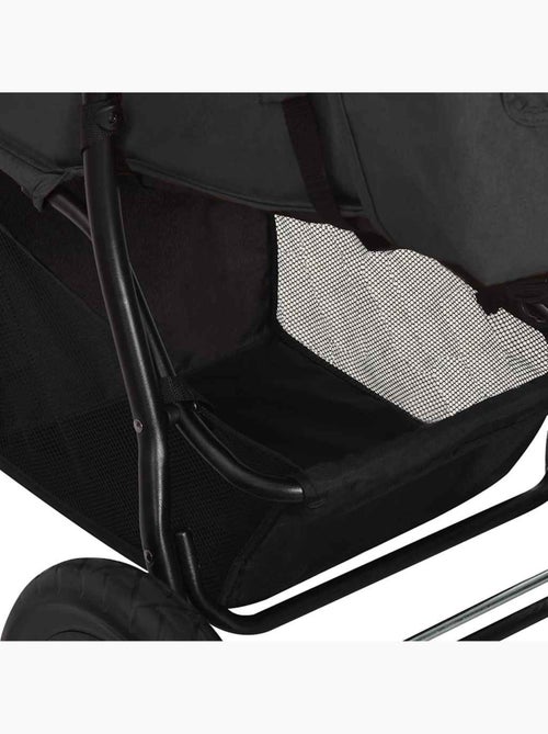 Poussette compacte en acier à pliage une main - vidaxl - Kiabi