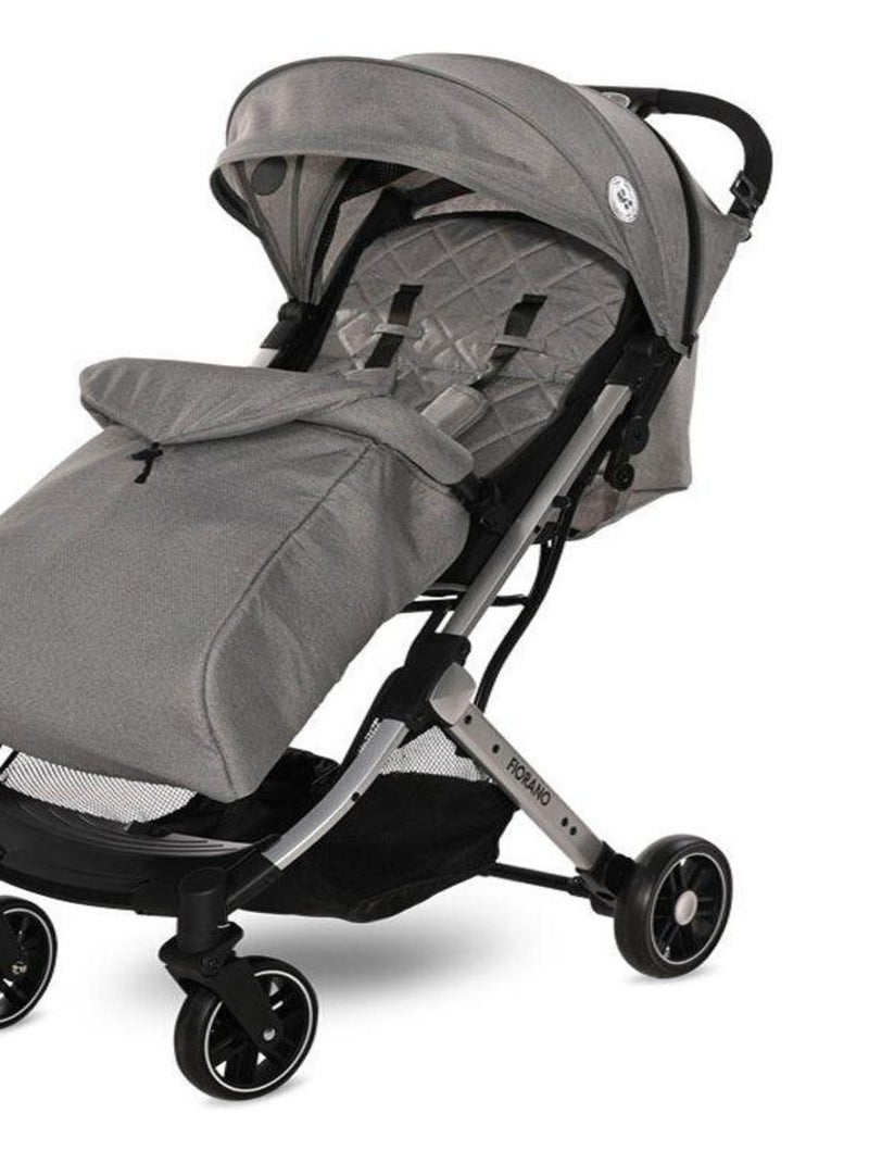 Poussette Compacte légère bébé Pliable/ Fiorano Ultra Compacte Lorelli gris Gris - Kiabi