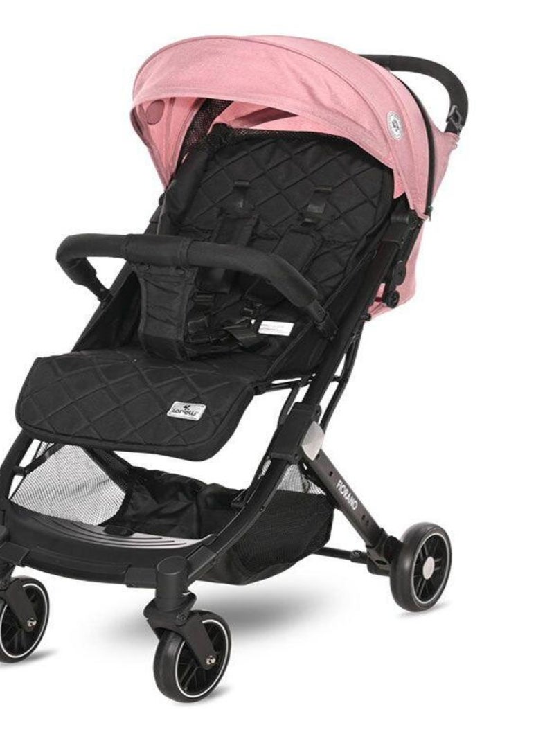Poussette Compacte légère bébé Pliable/ Fiorano Ultra Compacte Lorelli rose Rose - Kiabi