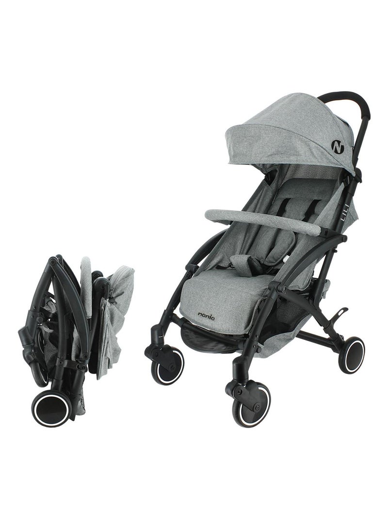 Poussette Compacte Lili 0-36 Mois – Légère Et Maniable Gris - Kiabi