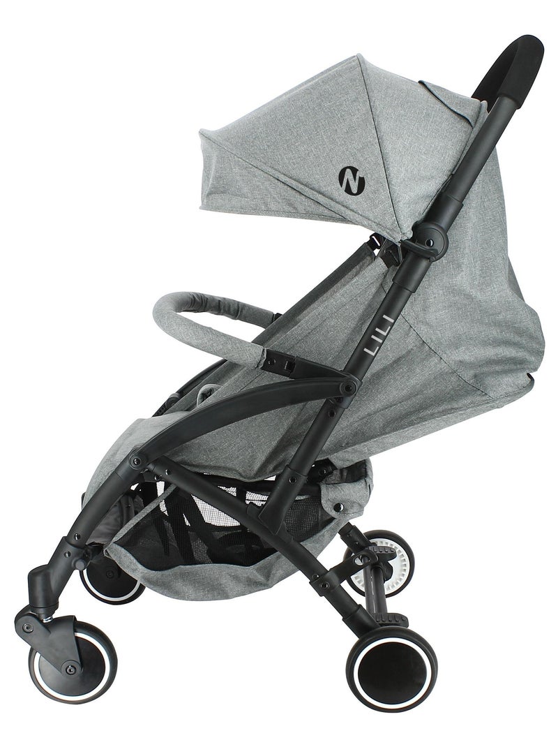 Poussette Compacte 25kg Poussette 2-en-1 Compacte 0-36 Mois - Siège Rotatif, Pliable Une Main, Harnais 5 Points - Jusqu'à 25kg Poussette Combinée 2en1