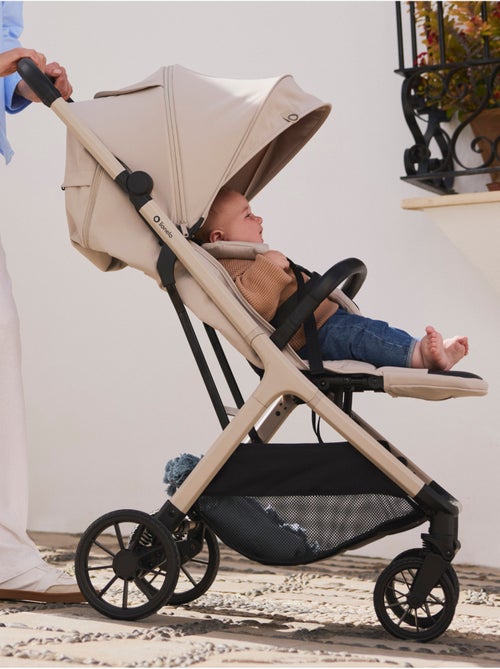 Poussette compacte LIONELO Cloe Plus - Grandes roues - Pliage automatique - Ventilation - Kiabi