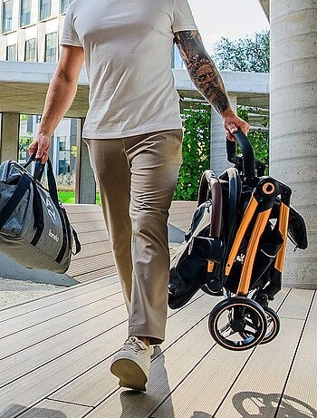 Poussette compacte LIONELO Ingrid - Amortissements - Jusqu'à 22 Kg - Légère & pliable