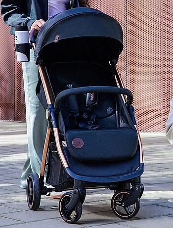 Poussette compacte LIONELO Ingrid - Amortissements - Jusqu'à 22 Kg - Légère & pliable