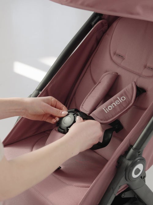 Poussette compacte LIONELO Ingrid - Amortissements - Jusqu'à 22 Kg - Légère & pliable - Kiabi