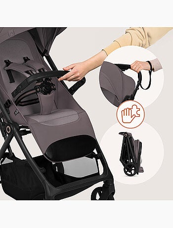 Poussette compacte LIONELO Tansi - Amortissements - Légère - Pliage à une main - Moustiquaire