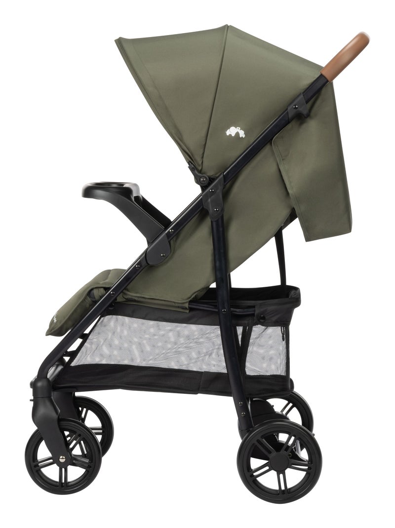 Poussette compacte naissance Misty Vert - Kiabi
