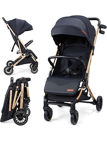 Poussette compacte pliable fonction valise lena gold pro moby-system