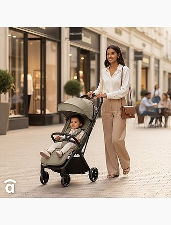 Poussette compacte tout-terrain doha asalvo