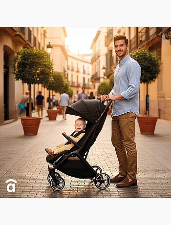 Poussette compacte tout-terrain Doha Asalvo