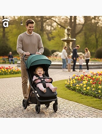 Poussette compacte tout-terrain Doha Asalvo