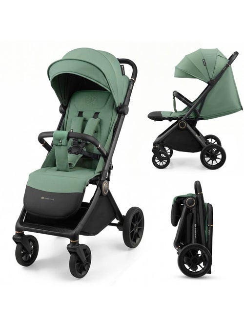 Poussette DAVE aluminium 9,5 kg, dossier 3 positions et moustiquaire incluse - Kiabi Poussette DAVE aluminium 9,5 kg, dossier 3 positions et moustiquaire incluse - Kiabi