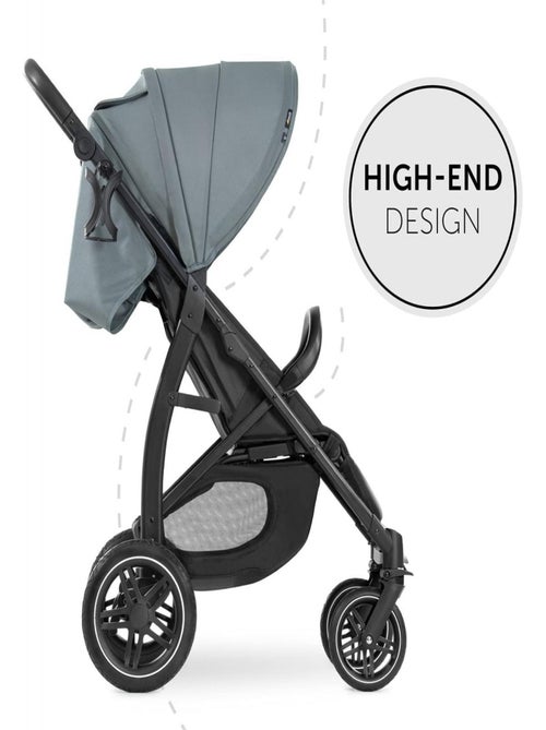 Poussette de courses Rapid 4D Jungle - Kiabi Poussette de courses Rapid 4D Jungle - Kiabi
