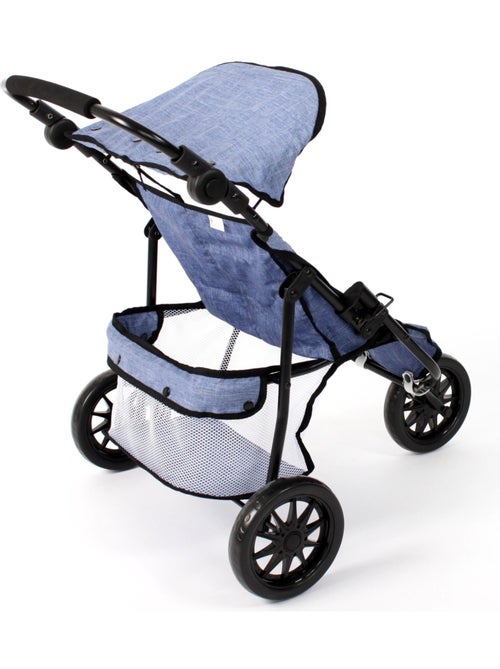 Poussette de jogging moderne à 3 roues pour poupées - Kiabi