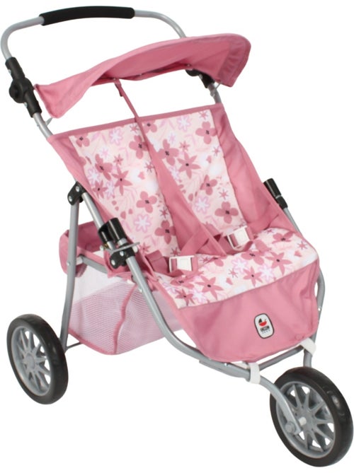 Poussette de jogging moderne à 3 roues pour poupées - Kiabi Poussette de jogging moderne à 3 roues pour poupées - Kiabi