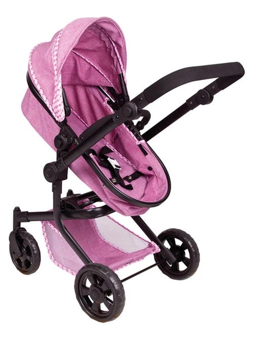 Poussette de poupée 2 en 1 Trend Fuchsia - Kiabi