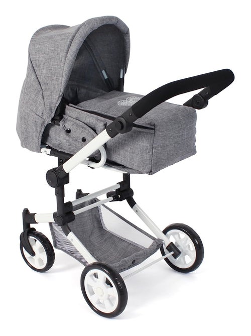 Poussette de poupée combinée JARA jean gris - Kiabi