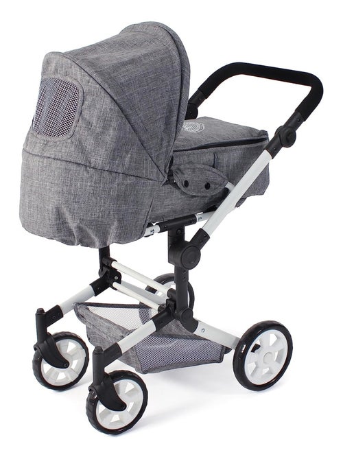 Poussette de poupée combinée JARA jean gris - Kiabi