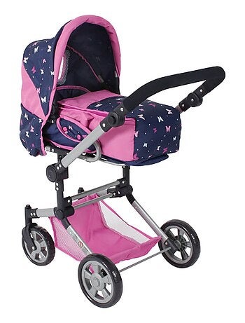 Poussette de poupée combinée JARA Papillon