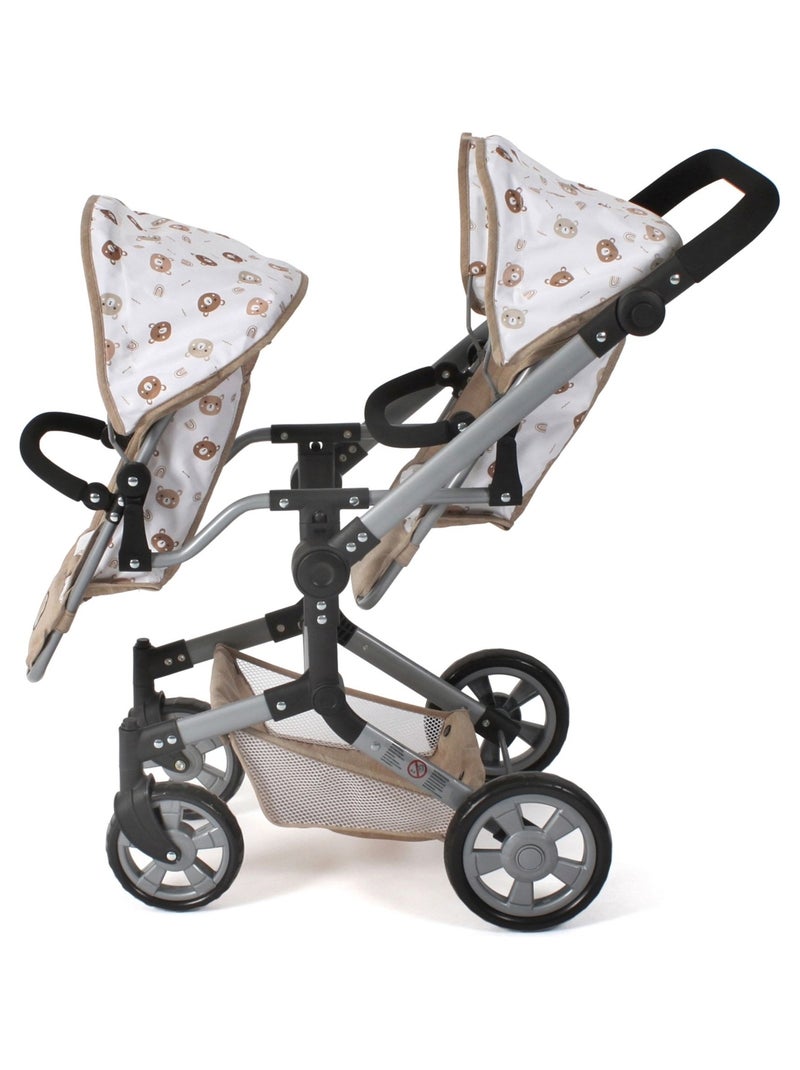Poussette de poupée Linus Duo Beige - Kiabi