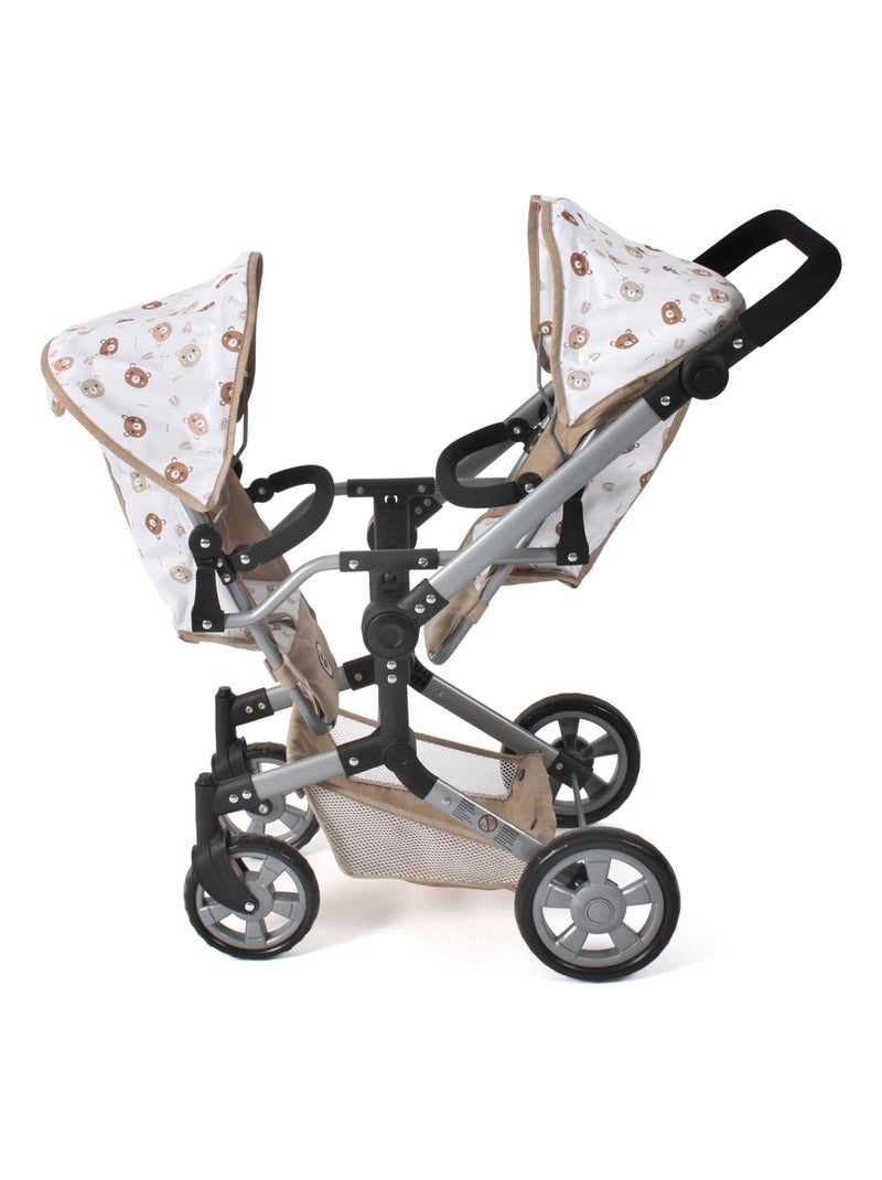Poussette de poupée Linus Duo Beige - Kiabi