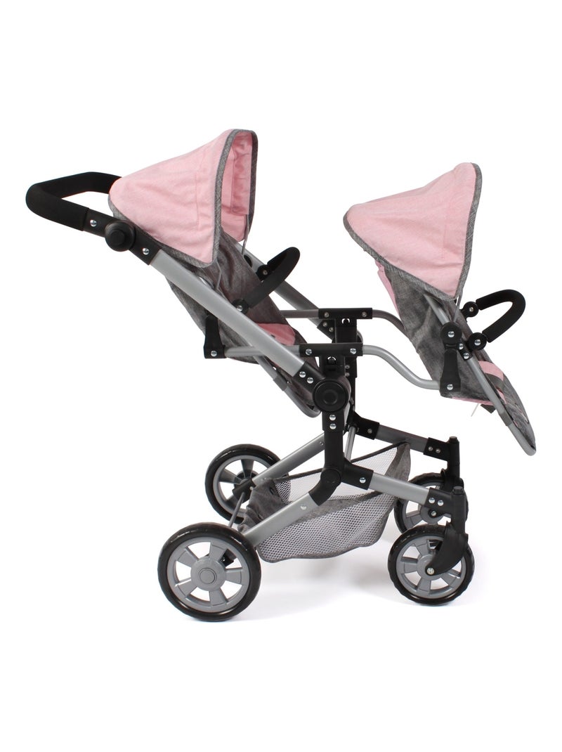 Poussette de poupée Linus Duo Rose - Kiabi