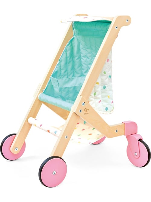 Poussette de poupée "sweet walks" en bois - Kiabi