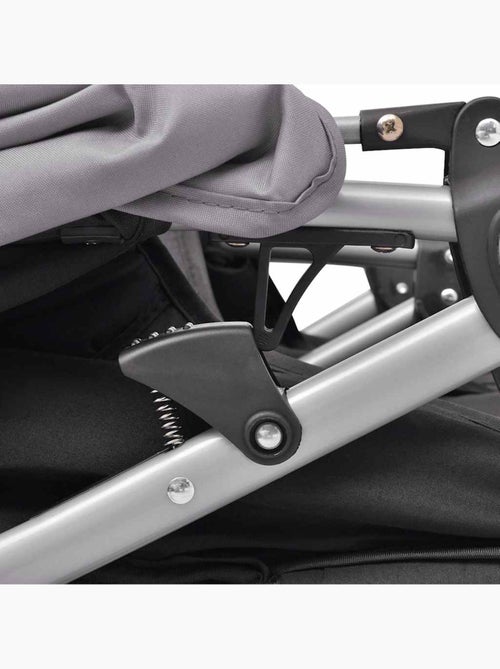 Poussette double acier châssis et 3 positions - vidaxl - Kiabi