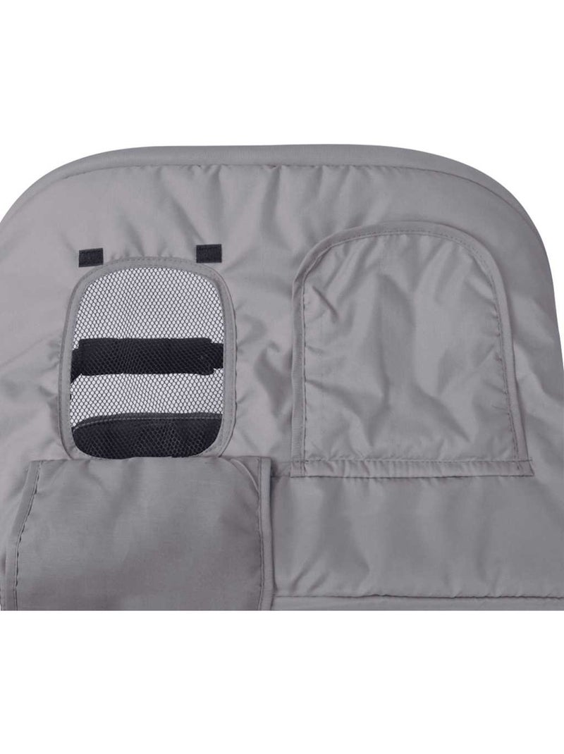 Poussette double acier châssis et 3 positions - vidaxl Gris - Kiabi