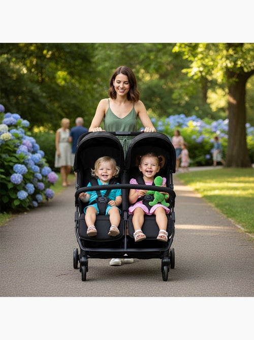 Poussette double Henry Asalvo - Kiabi