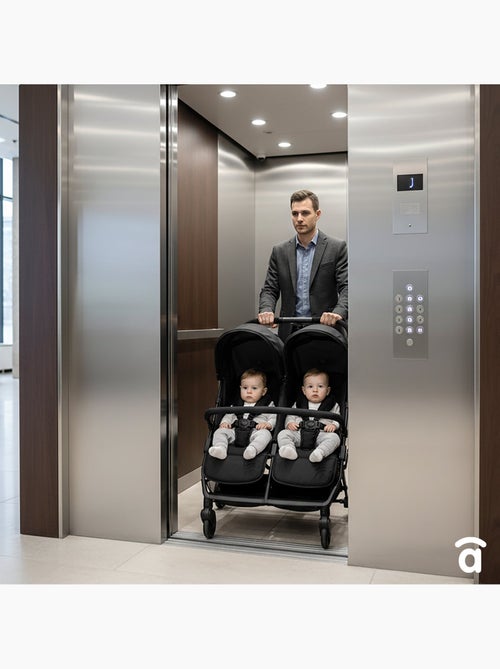 Poussette double Henry Asalvo - Kiabi