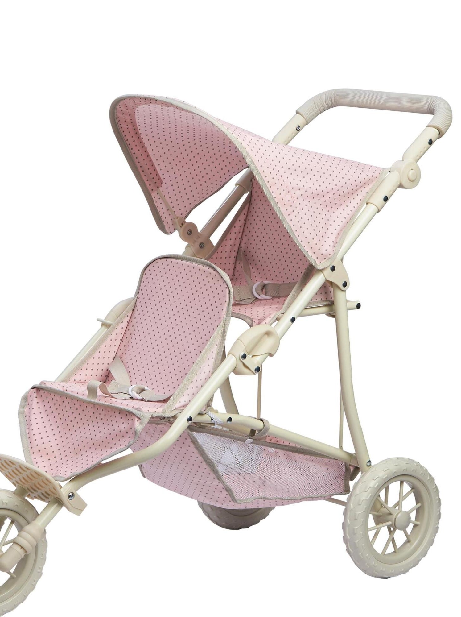 Poussette double pour poupee poupon de 40cm jeux d imitation jouet Olivia s Little World OL 00004 N A Kiabi 71.24