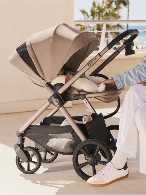Poussette Duo LIONELO Carmine - Jusqu'à 22kg - Pack poussette, Nacelle et Accessoires - Kiabi