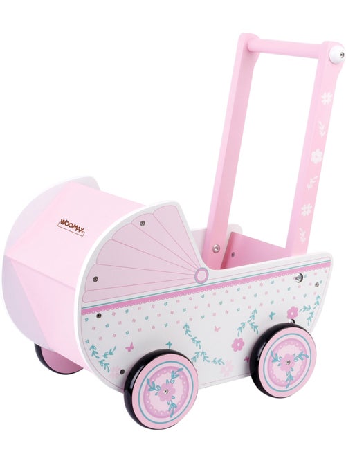 Poussette en bois pour poupée woomax - Kiabi Poussette en bois pour poupée woomax - Kiabi