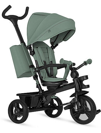 Poussette et tricycle bébé lionelo haari - jusqu'à 25 kg - siège réversible - panier et sac inclus