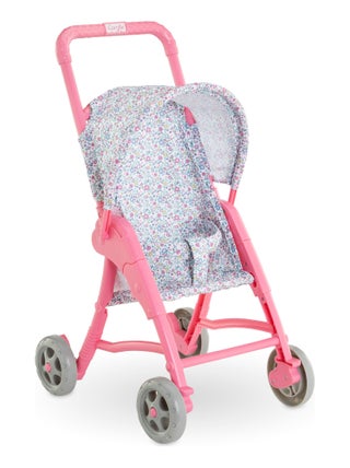 Poussette Florale pour poupon 30 cm