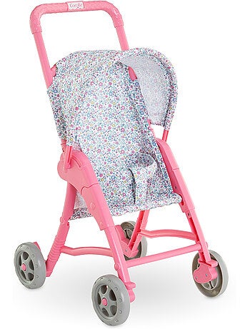 Poussette Florale pour poupon 30 cm